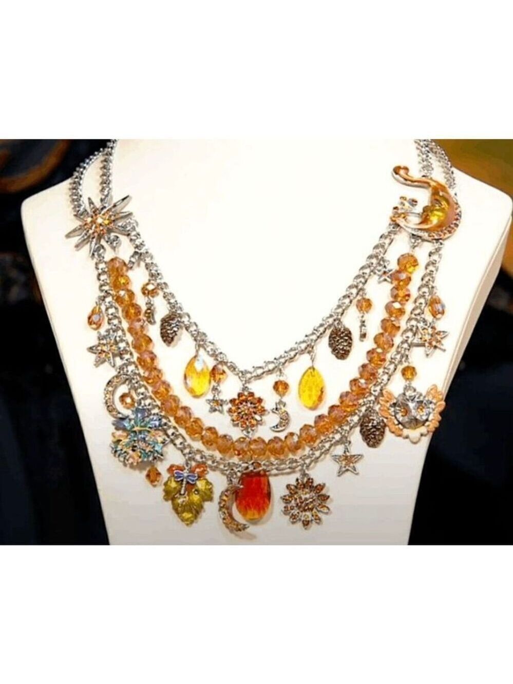 Kirks Folly Autumn Starfire Necklace - Picture 3 of 13